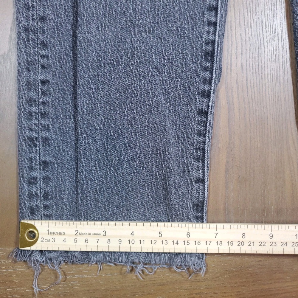 Madewell Black The Perfect Vintage Straight Jeans 27 Waist - Picture 4 of 8